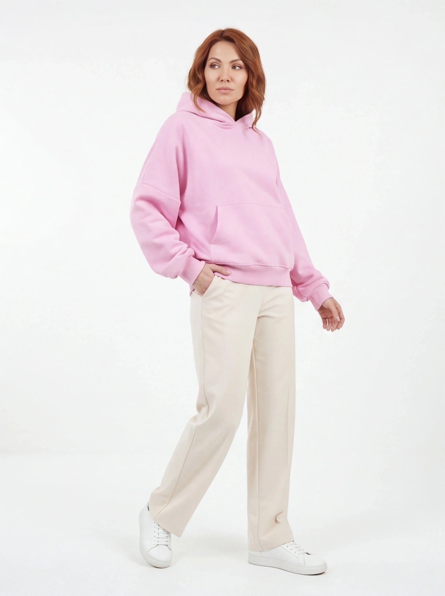 Bluza oversize damă UNLEASH WINGS ROZ