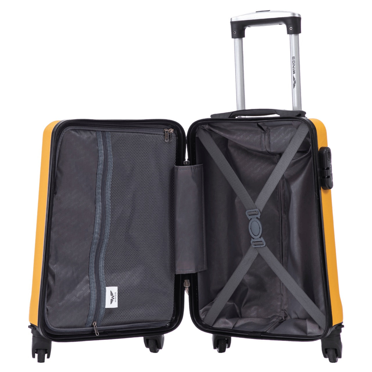 Walizka kabinowa Wings 18" KESTREL Yellow KESTREL COLLECTION