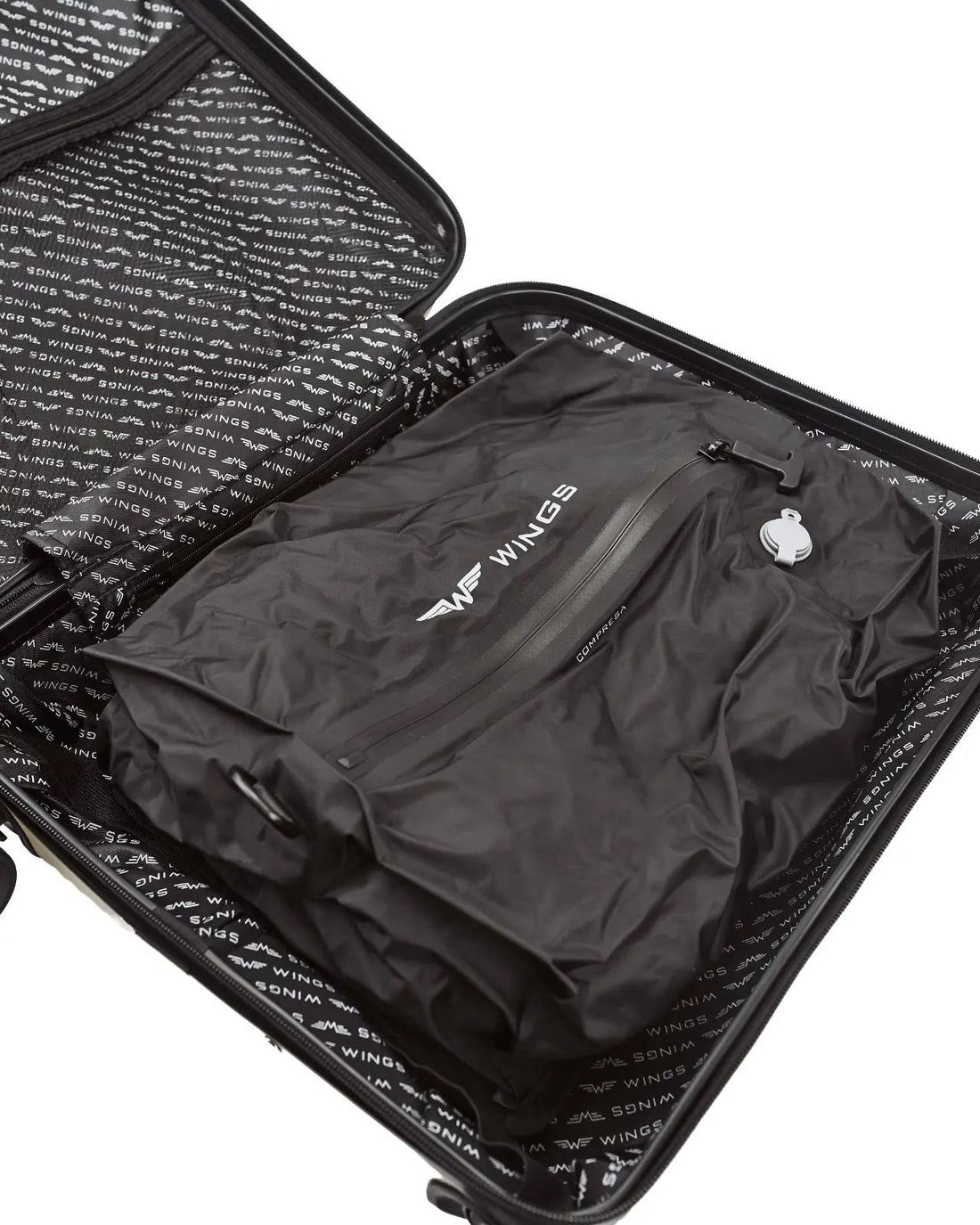 Zestaw próżniowy WINGS COMPRESA do walizki – oszczędność miejsca