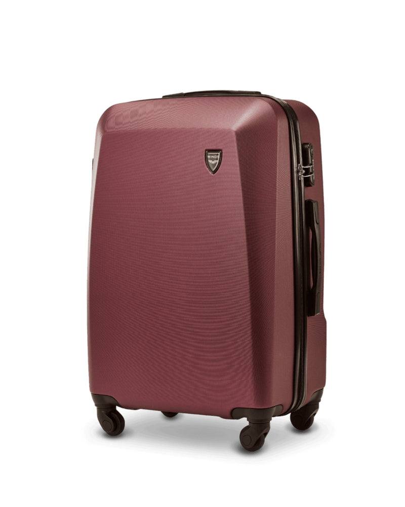 MEDIUM SUITCASE WINGS PLOVER 24" BURGUNDY