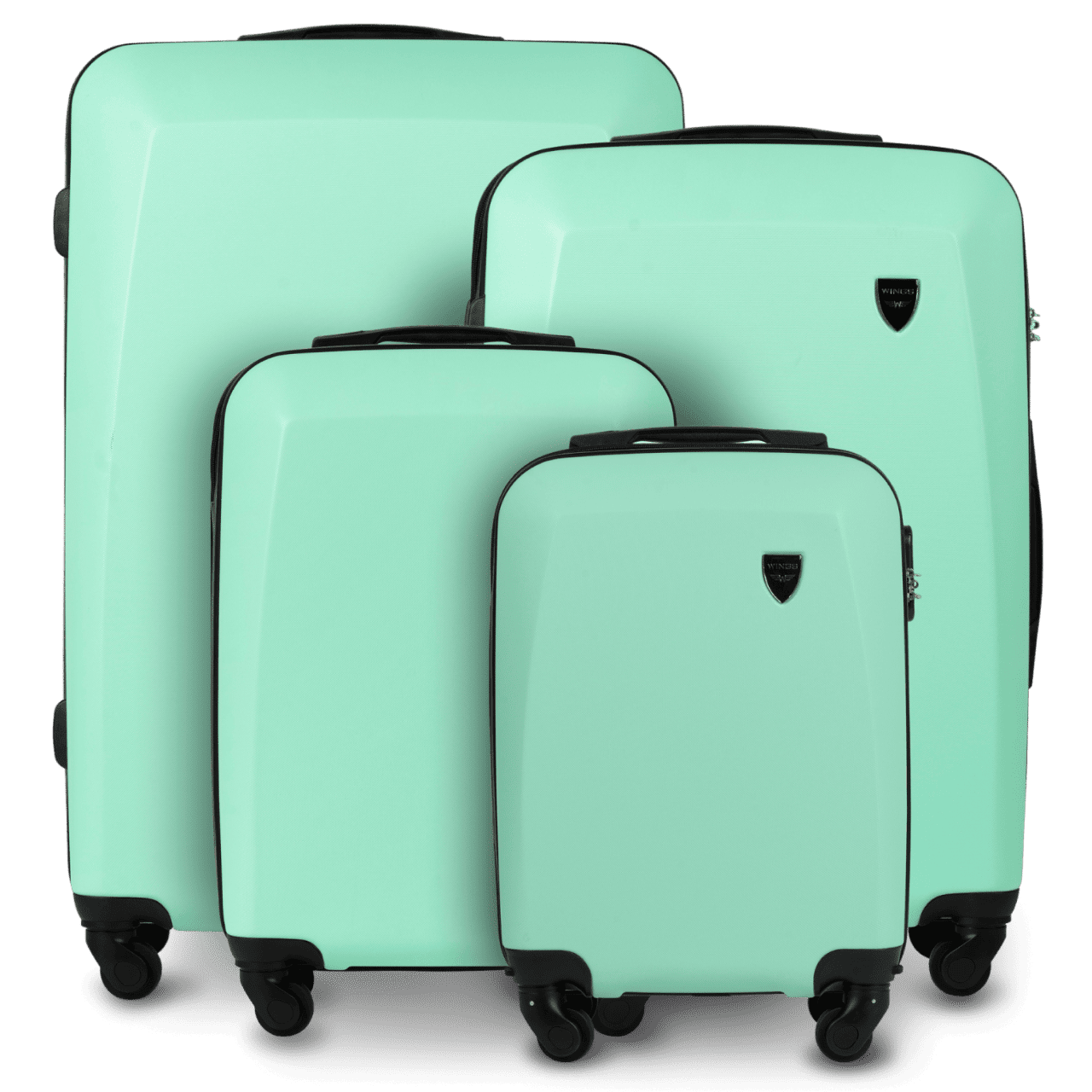 SET OD 4 KOFERA WINGS PLOVER SVJETLO ZELENA