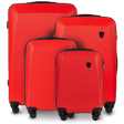 SET VAN 4 WINGS PLOVER RED KOFFERS