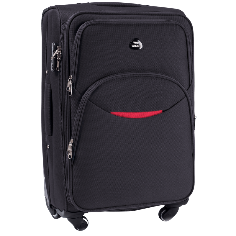 Set de 3 valize Wings EAGLE 1708 NEGRU