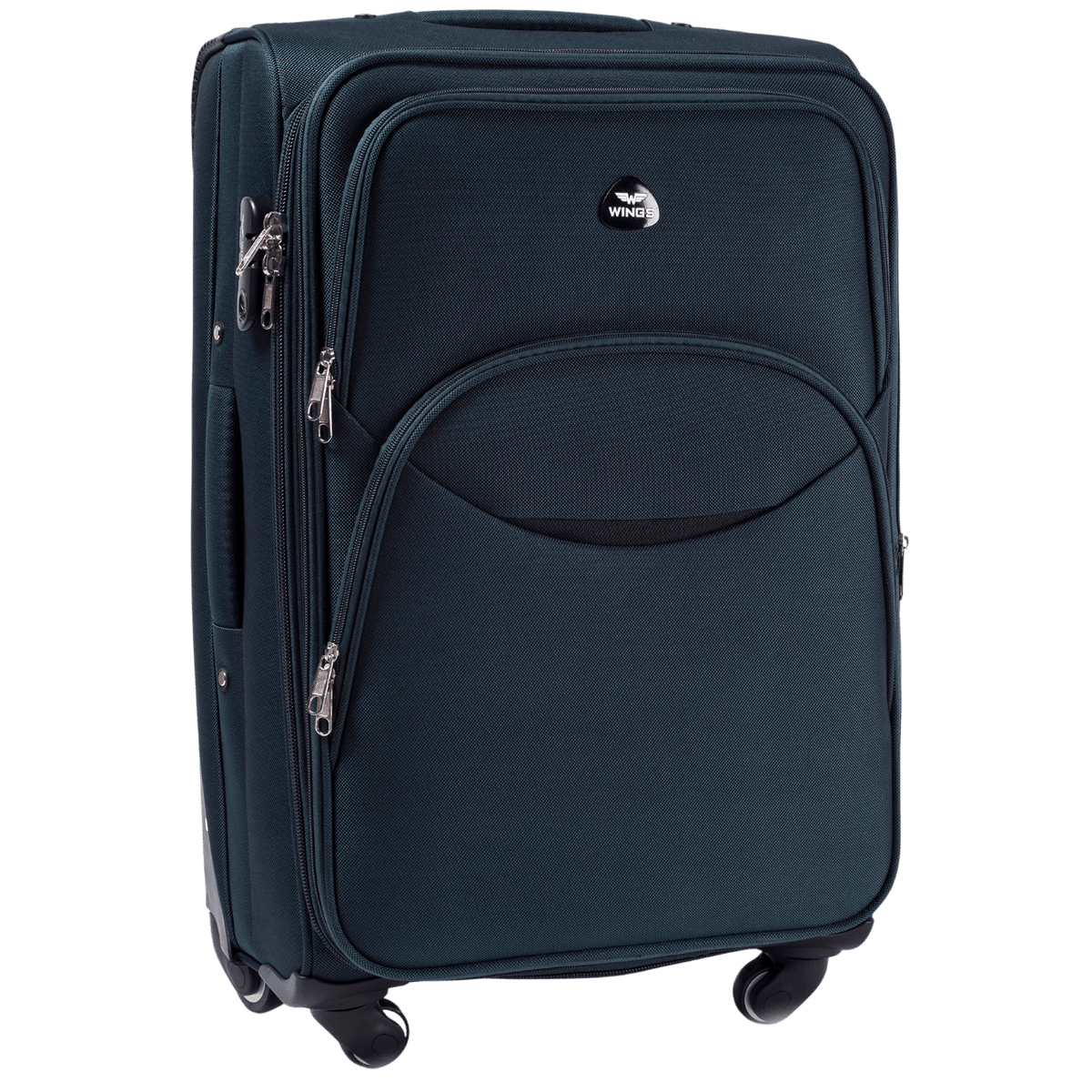 Zestaw 3 walizek Wings EAGLE 1708 DARK GREEN CODURA COLLECTION