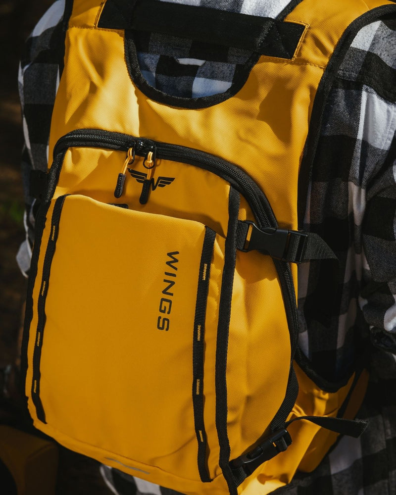 Sac à dos de voyage WINGS ROOK jaune