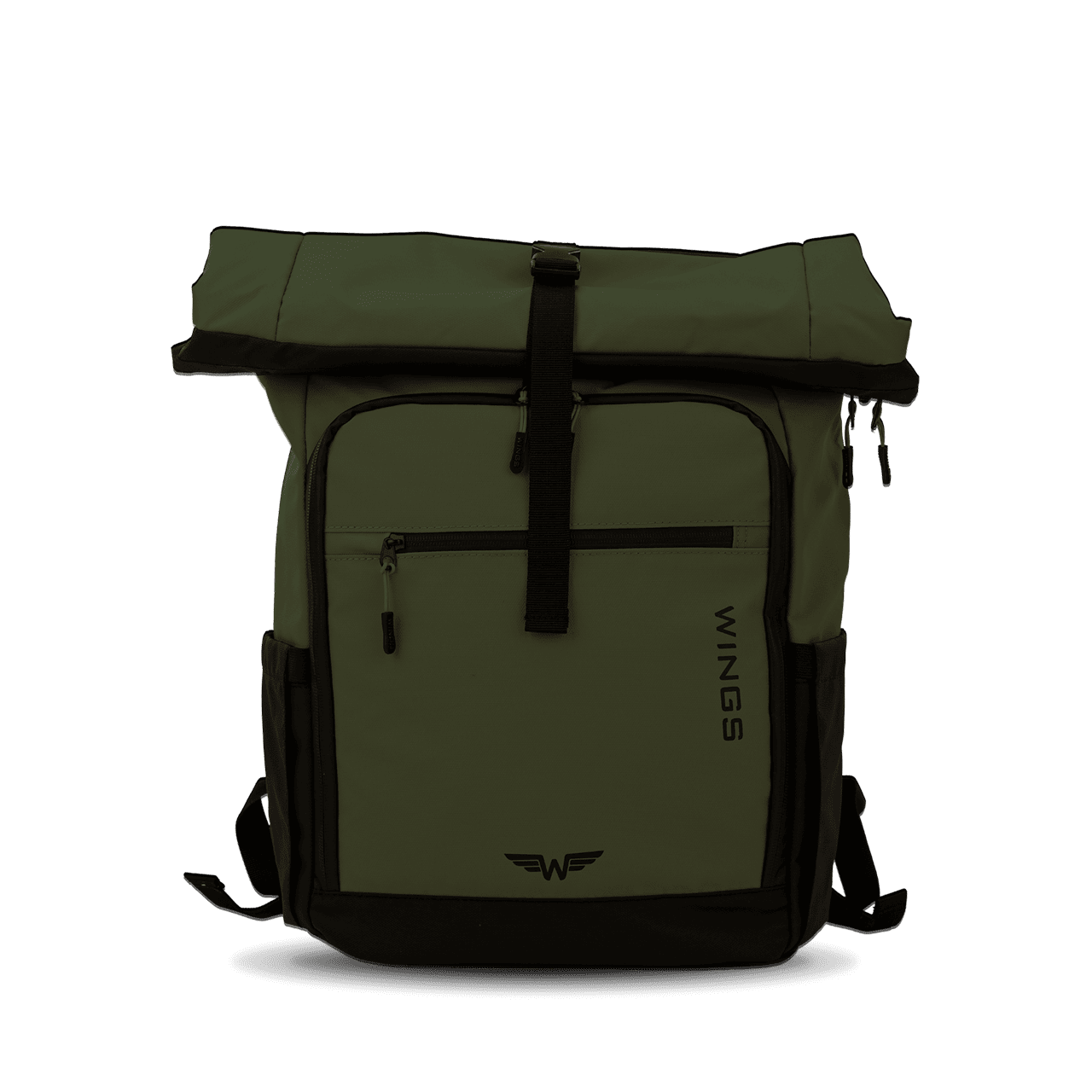 WINGS hopfällbar reseryggsäck 29 L ROOK mörkgrön
