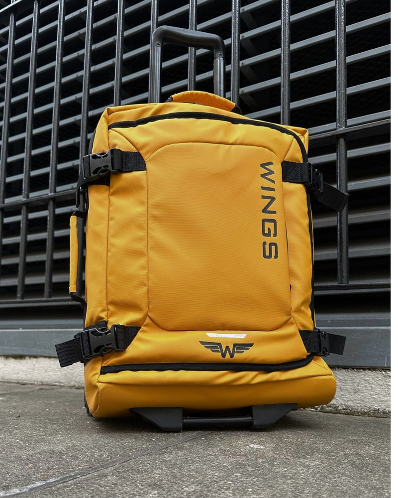 WINGS Malý kabinový kufr  20" ROOK žlutý