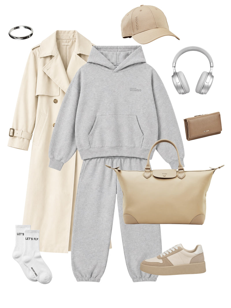 Beige & Grey