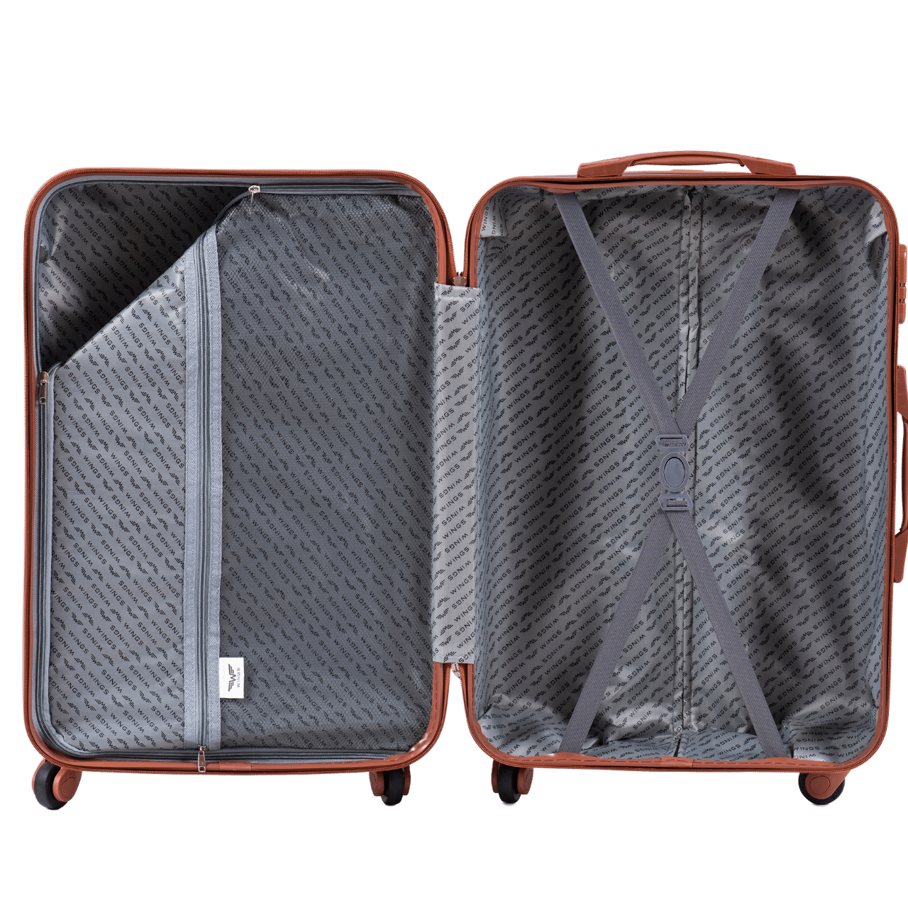 Mittlere Reisetasche Wings Albatross 24" Dunkelgrau