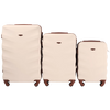 Ensemble de 3 valises Wings Albatross BLANC SALE