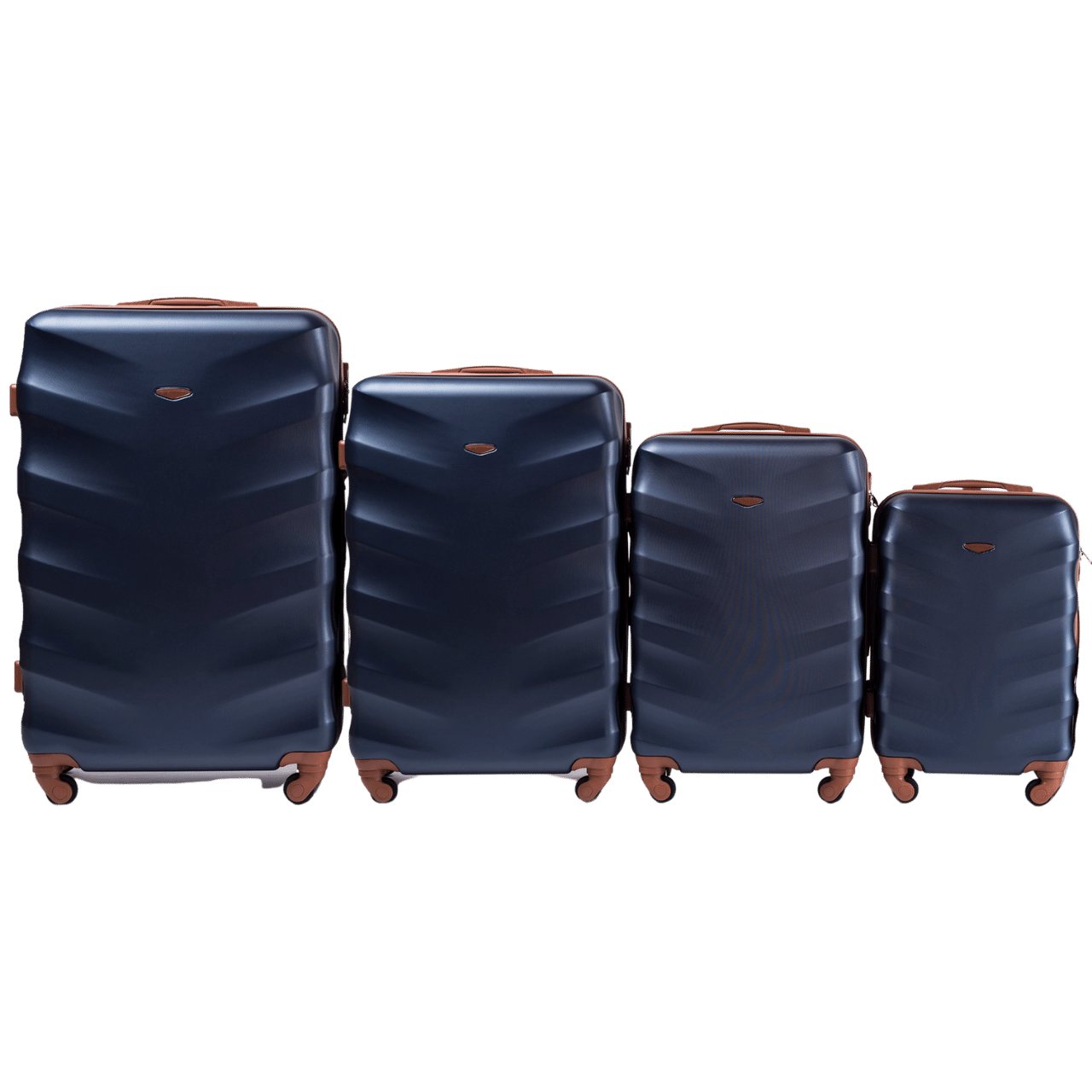 Set de 4 maletas Wings Albatross AZUL