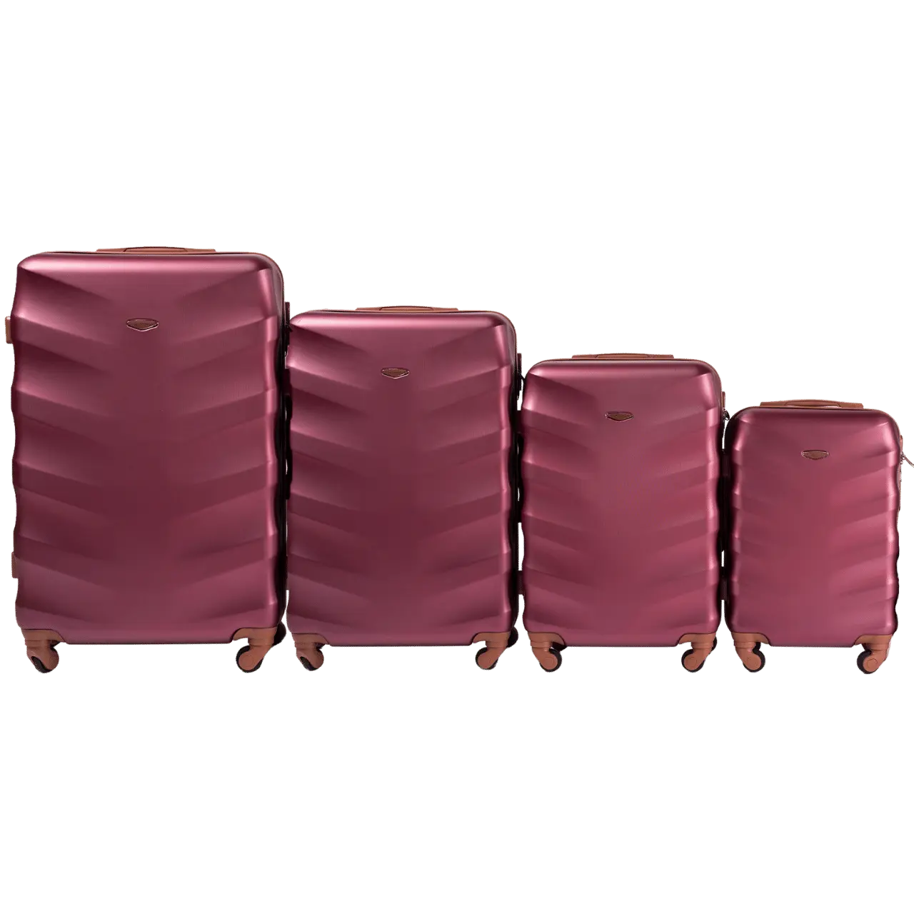 Zestaw 4 walizek Wings Albatross WINE RED ALBATROSS COLLECTION
