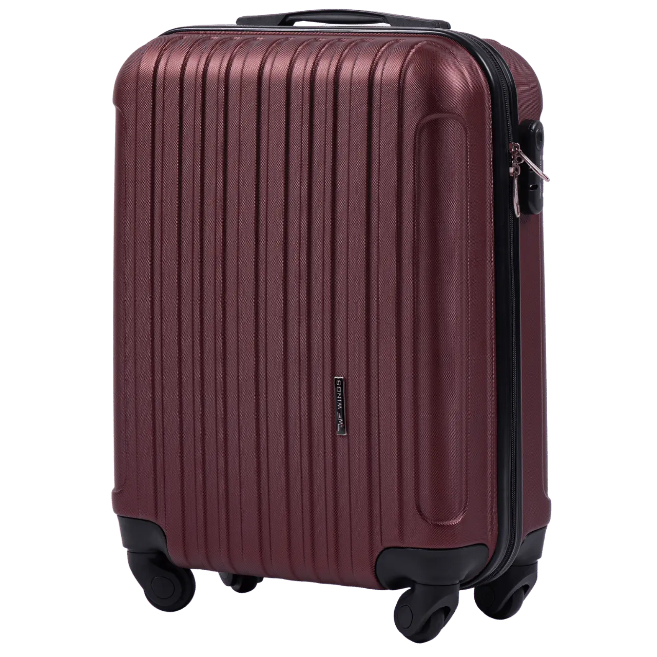WALIZKA KABINOWA WINGS FLAMINGO 20" BURGUNDY FLAMINGO COLLECTION
