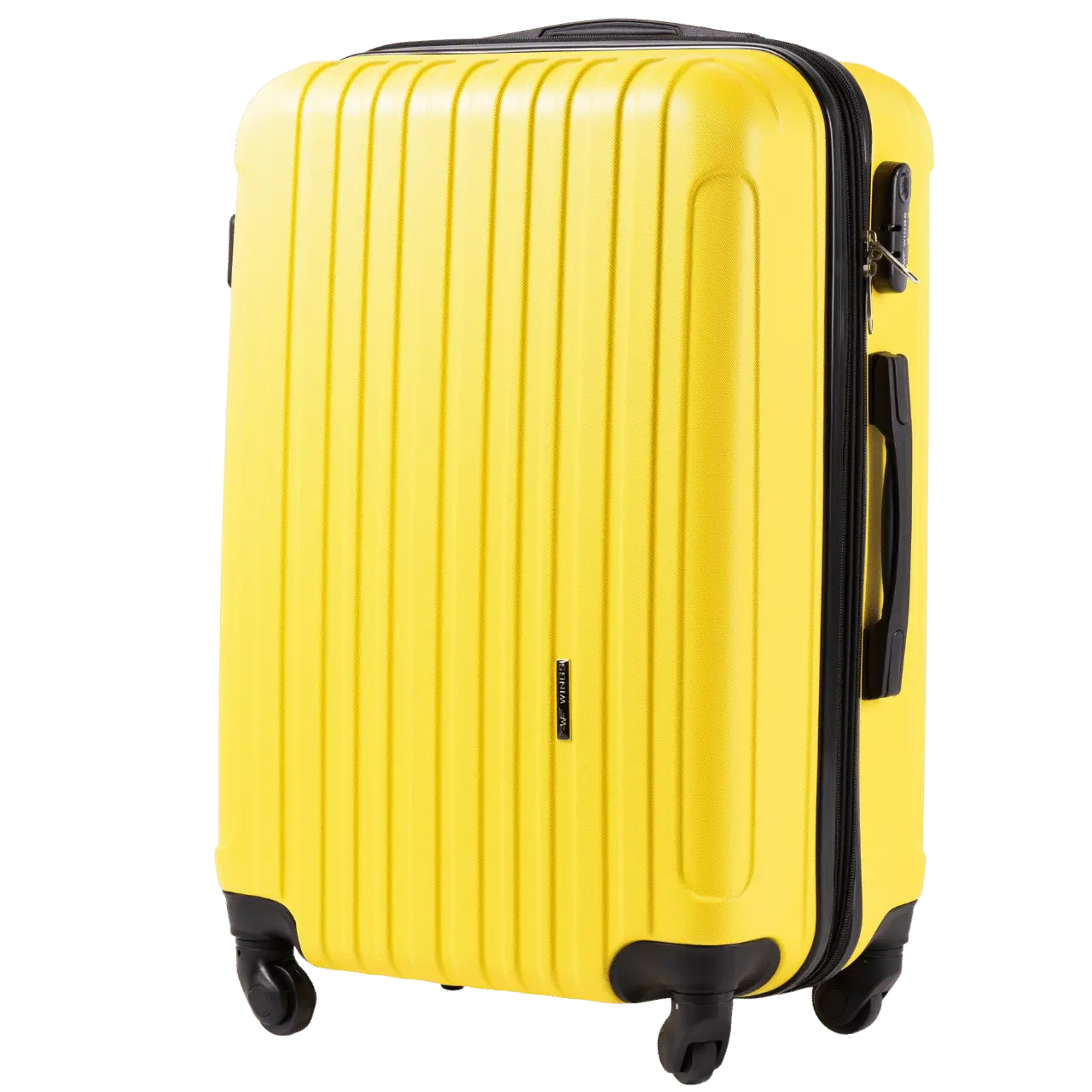 Walizka Podróżna ŚREDNIA WINGS FLAMINGO 24" YELLOW FLAMINGO COLLECTION