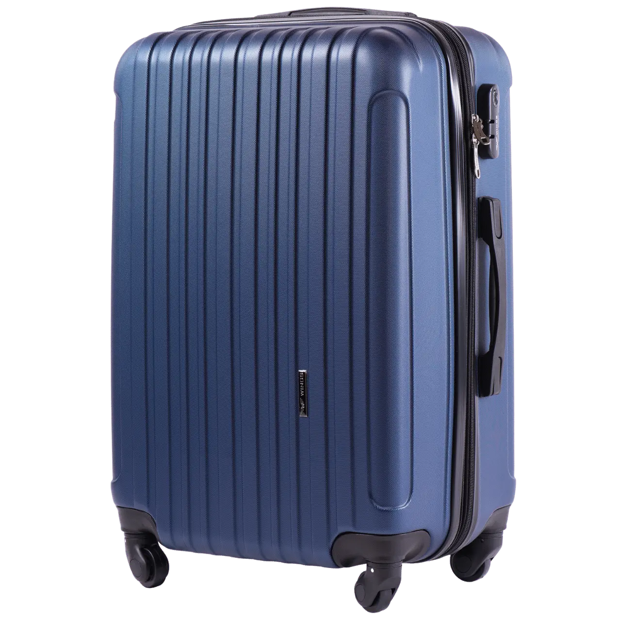 Walizka Podróżna ŚREDNIA WINGS FLAMINGO 24" BLUE FLAMINGO COLLECTION