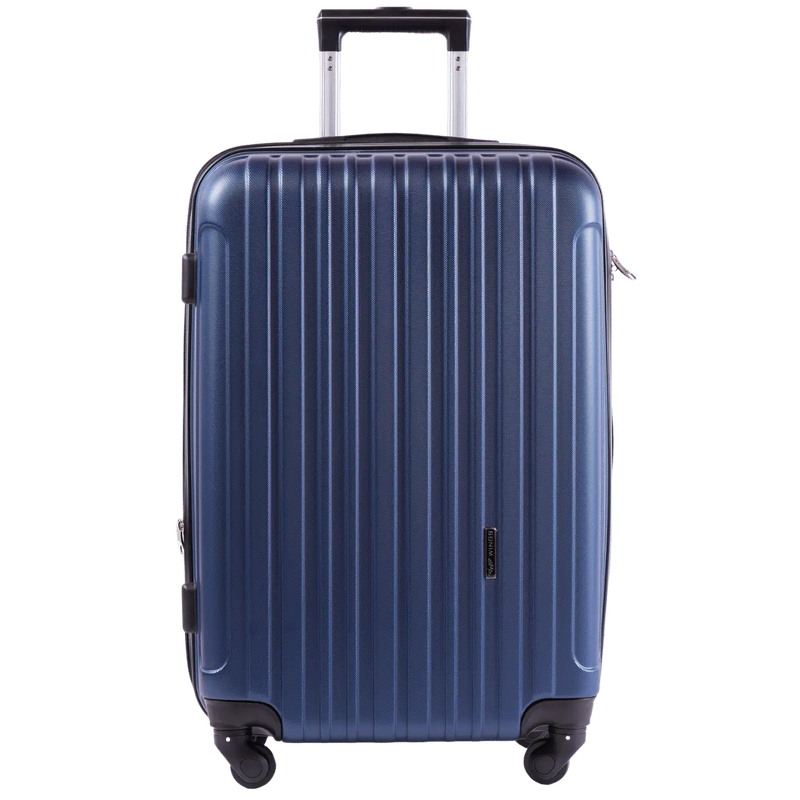 Medium Travel Suitcase WINGS FLAMINGO 24" BLUE