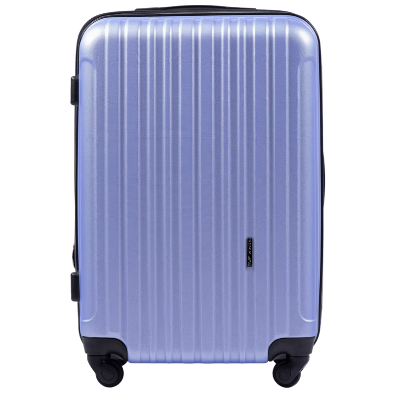 Medium Travel Suitcase WINGS FLAMINGO 24" LIGHT PURPLE