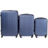 SET MED 3 WINGS FLAMINGO RESVÄSKOR MED EXPANDERING BLÅ