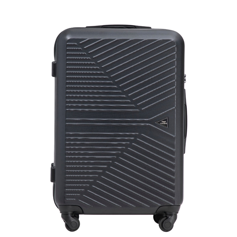WINGS MERLIN 24" middelgrote koffer ZWART