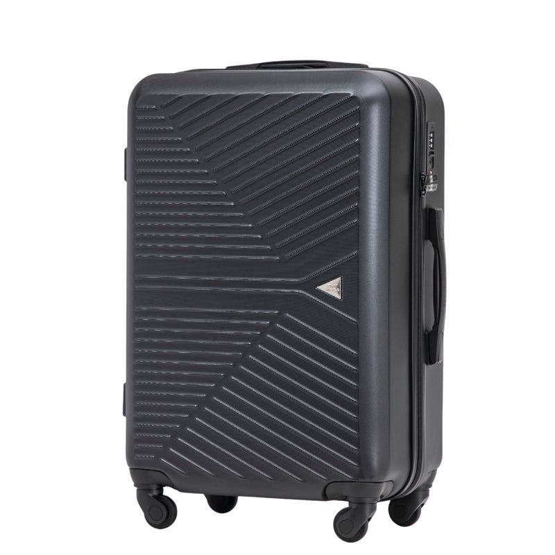 WINGS MERLIN 24" middelgrote koffer ZWART