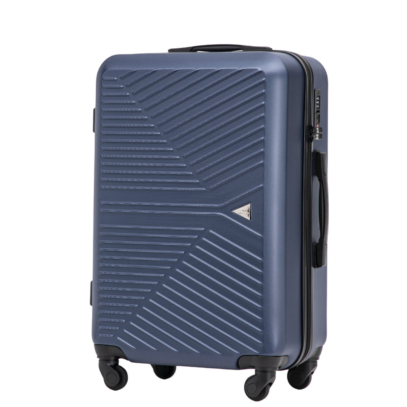 WINGS MERLIN 24" middelgrote koffer BLAUW
