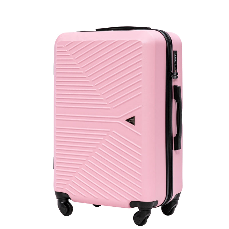 WINGS MERLIN 24" middelgrote koffer ROZE