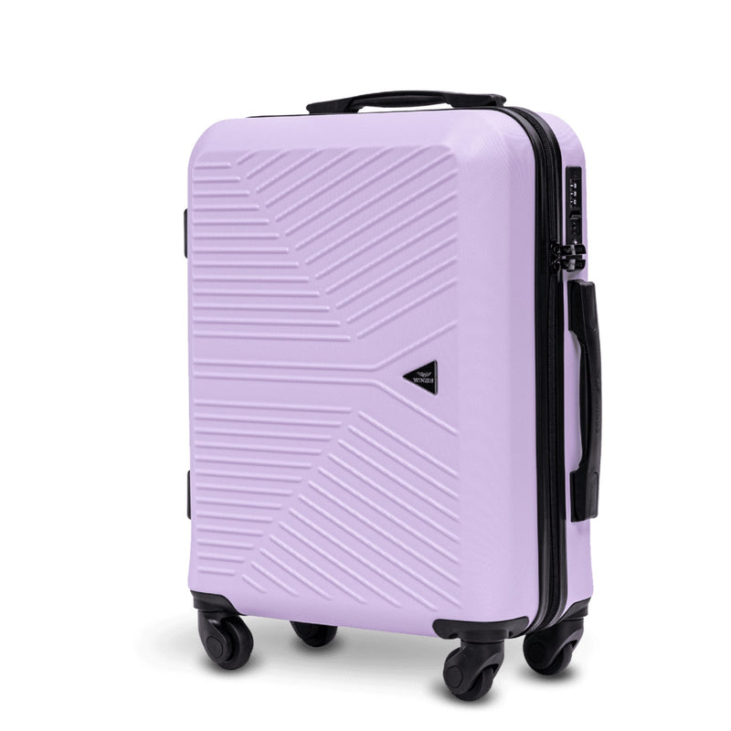 Maleta DE CABINA WINGS MERLIN 20" BLANCO MORADO
