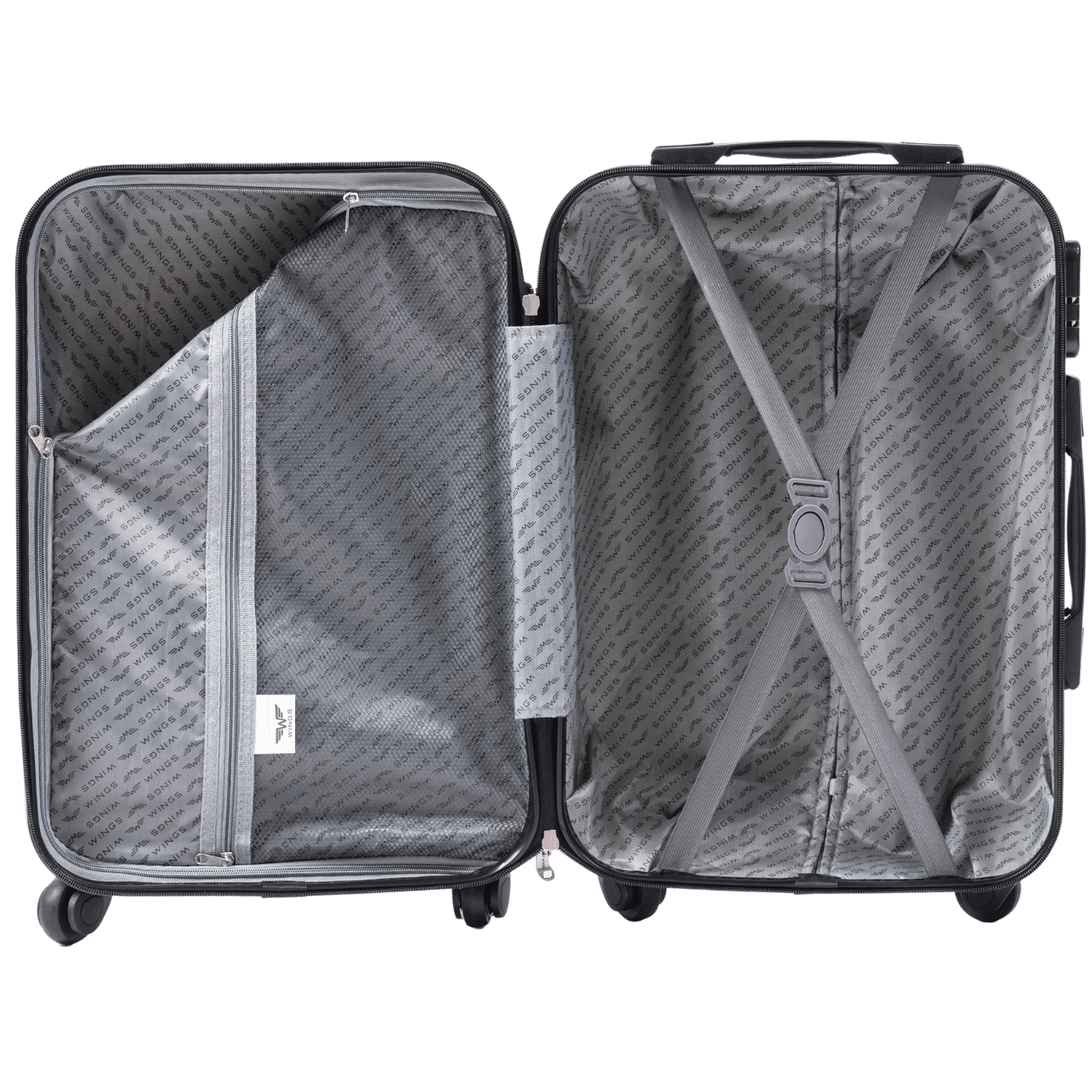 WINGS KIDS PRÍRUČNÝ PEVNÝ KUFOR Jay Monster 20"