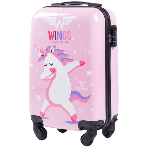 WINGS KIDS Cabin Suitcase Jay Unicorn 18"