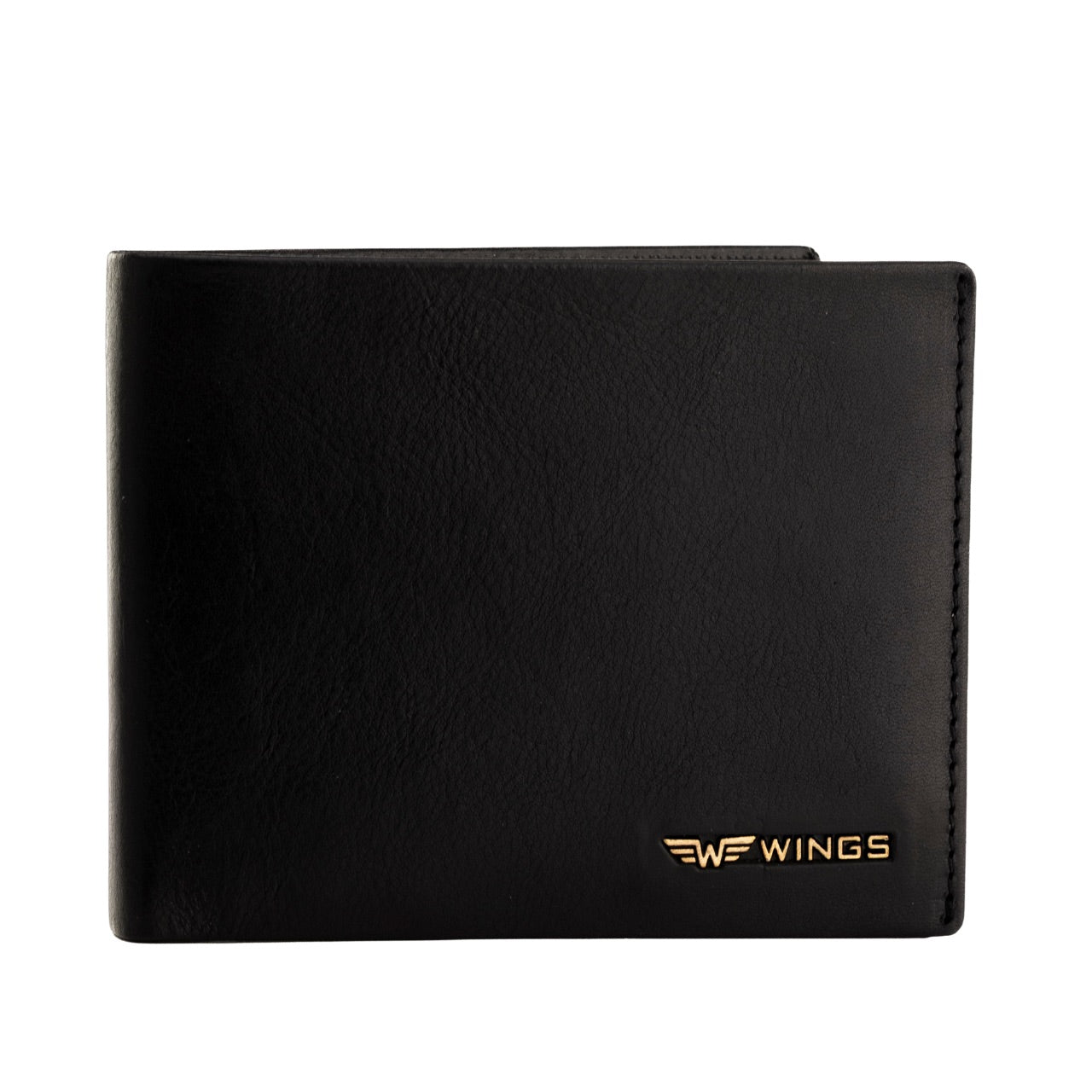 Pánská peněženka WINGS z přírodní hovězí kůže Black