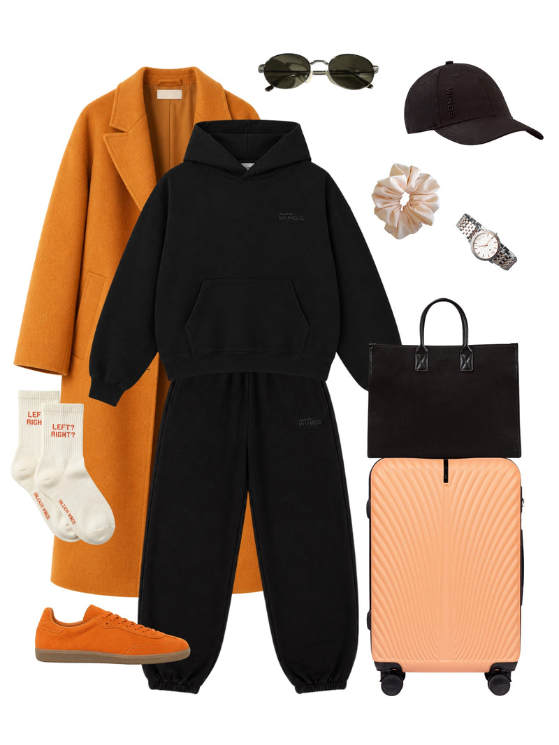 Black & orange