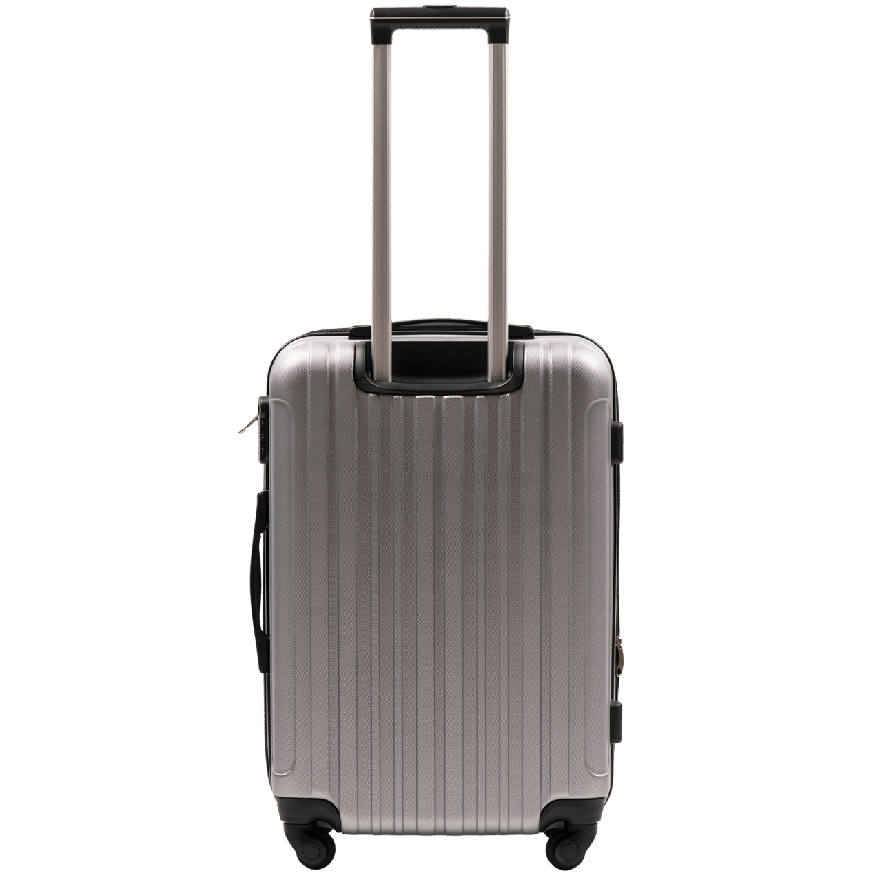 WINGS FLAMINGO 24" SILVER middelgrote reiskoffer