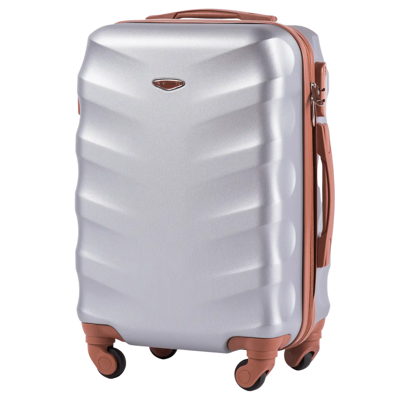 Walizka kabinowa twarda Wings Albatross 20" SILVER WHITE ALBATROSS COLLECTION