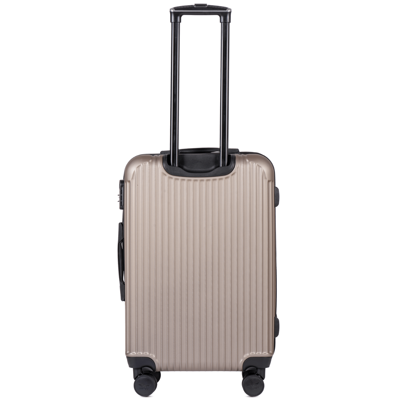 SET OF 3 SUITCASES WINGS EGRET CHAMPAGNE