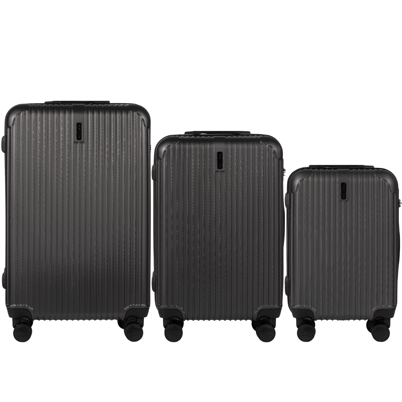ZESTAW 3 WALIZEK WINGS EGRET DARK GREY EGRET COLLECTION