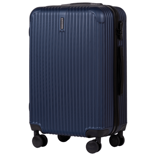 SET OF 3 SUITCASES WINGS EGRET DARK BLUE