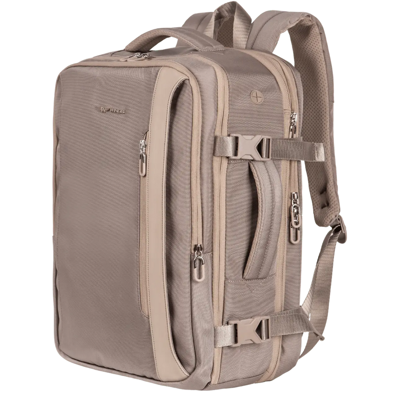 WINGS multifunctional backpack SKYLARK expandable BEIGE
