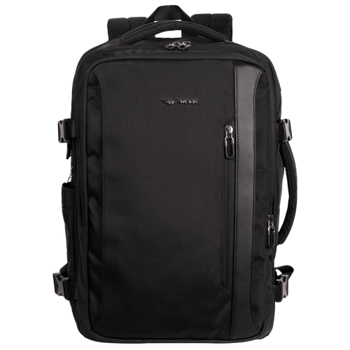 Multifunkčný rozšíriteľný batoh WINGS SKYLARK čierny