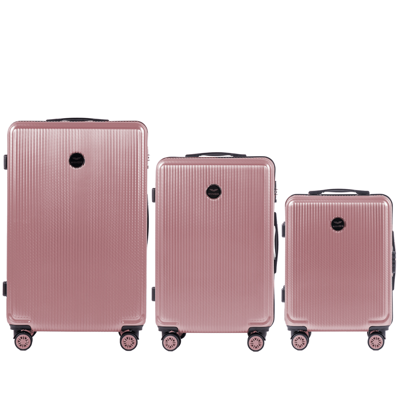 Zestaw 3 walizek Wings PC African Eagle PINK AFRICAN EAGLE COLLECTION