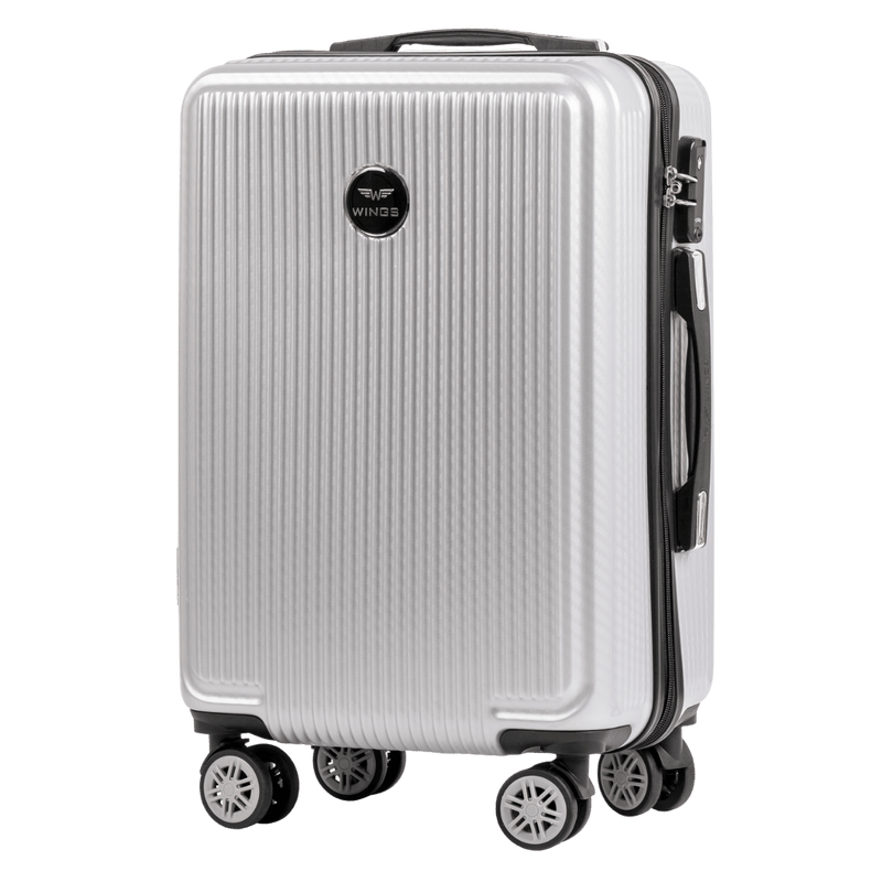 Maleta de cabina Wings PC African Eagle 2.0 20" PLATA