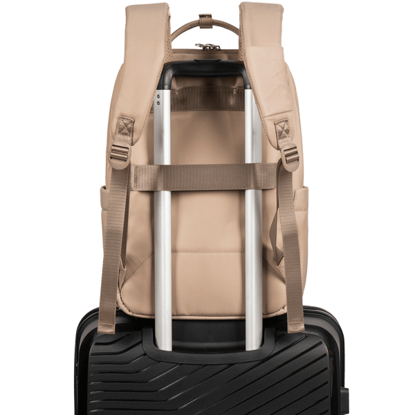 Strap for suitcase frame