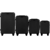 Set di 4 valigie Wings PC Sea Eagle NERO