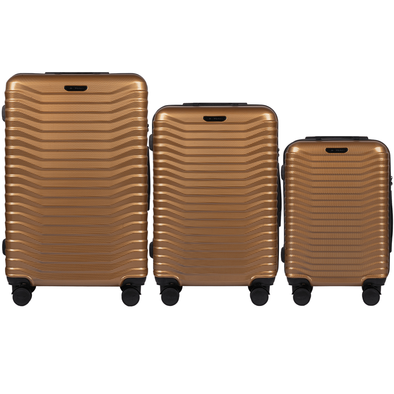 Zestaw 3 walizek Wings PC Sea Eagle GOLD SEA EAGLE COLLECTION