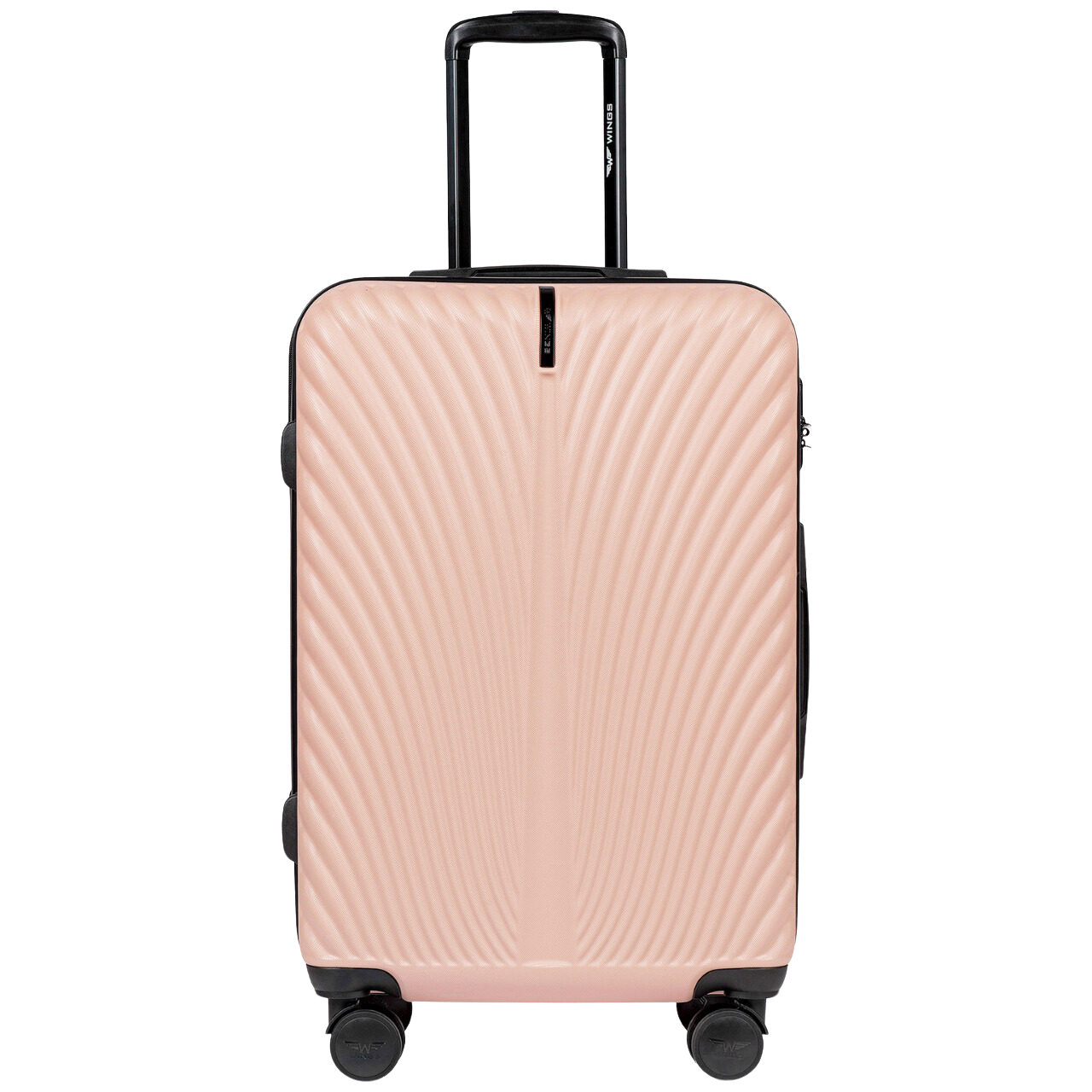 Komplet 5 kufrov Wings SWAN ružový