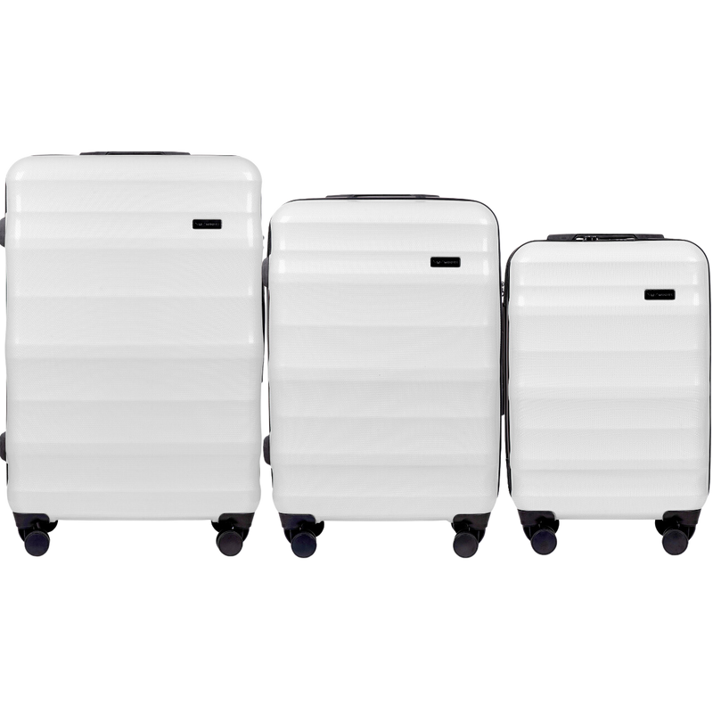 Set of 3 WALLETS Wings VULTURE WHITE