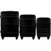 Set complet de 3 trolere Wings VULTURE NEGRU