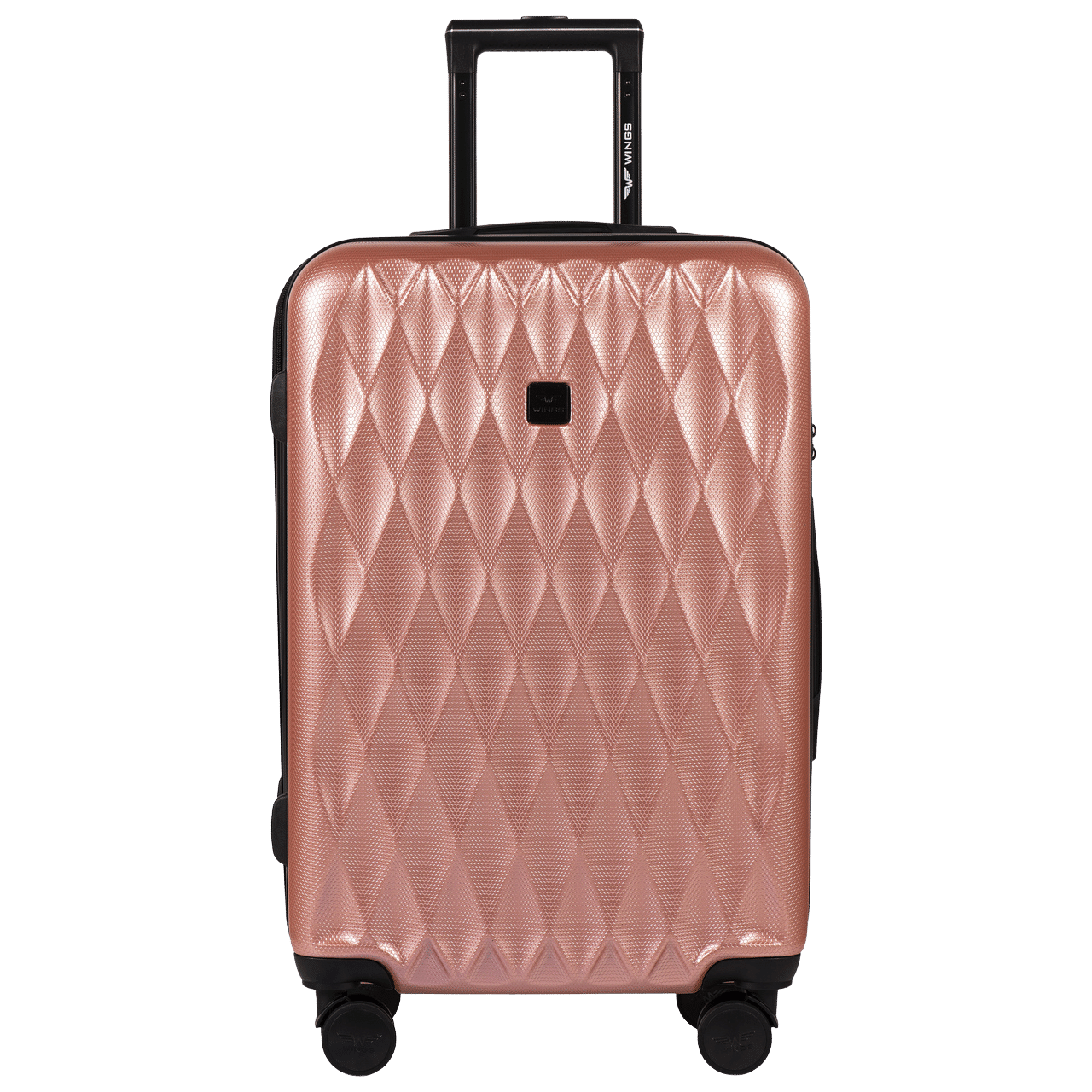 Súprava 3 kufrov Wings PC Golden Eagle ružová