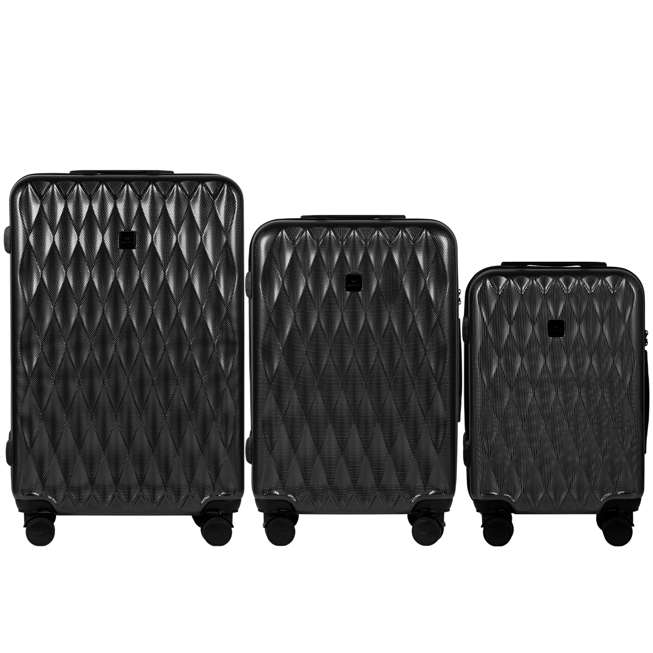 Zestaw 3 walizek Wings PC Golden Eagle DARK GREY GOLDEN EAGLE COLLECTION