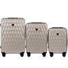 Set od 3 kofera Wings PC Golden Eagle CHAMPAGNE