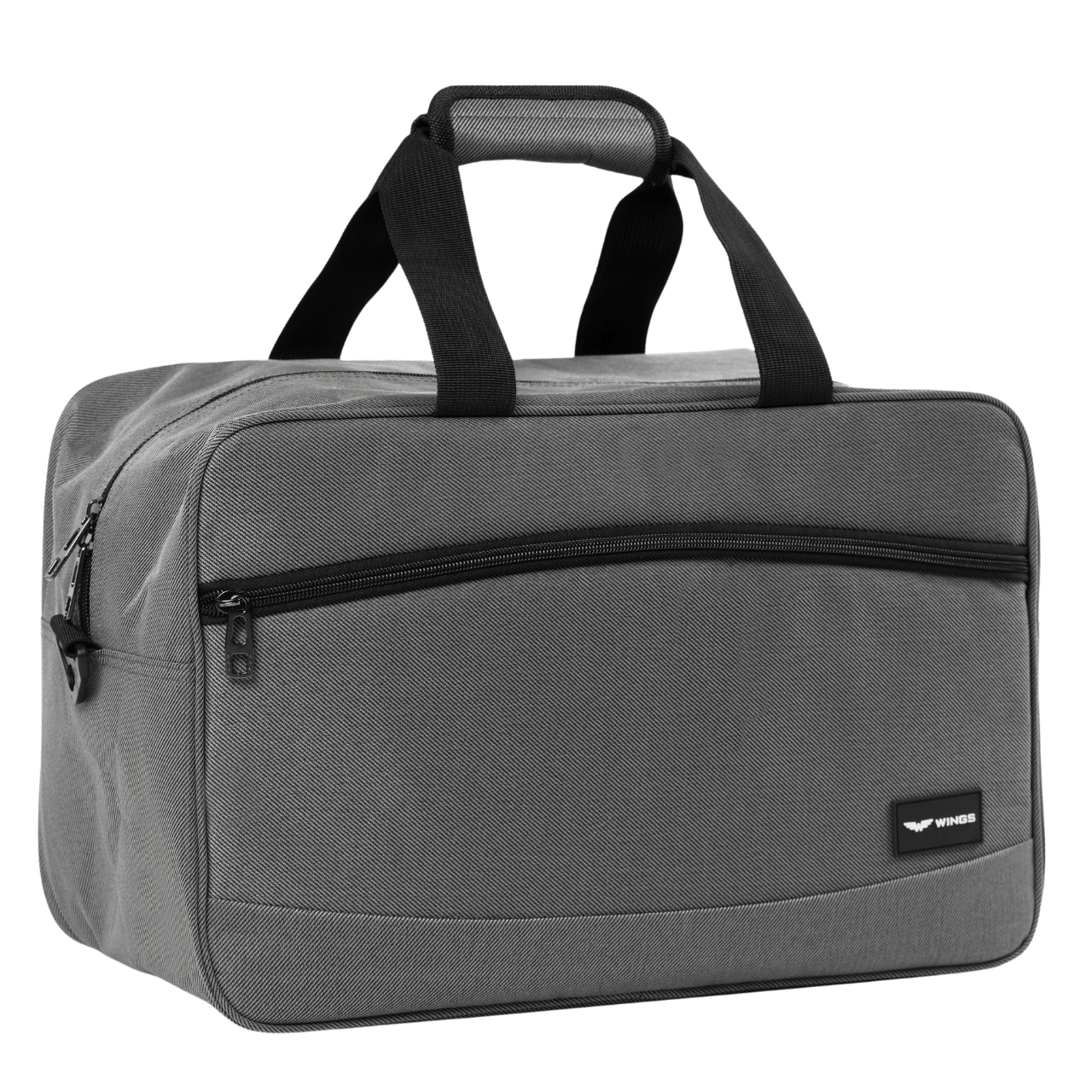 WINGS Handgepäcktasche KABINENREISETASCHE GRAU